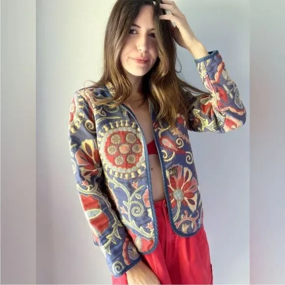 Modern Petalura Jacket Roussillon Reversible Tapestry Jacket - Picture 14 of 15